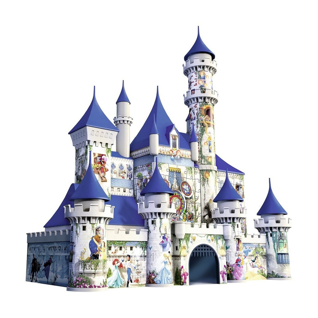 R/B PUZZLE 3D 216PCS DISNEY CASTLE