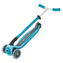 SCOOTER GLOBBER MASTER LIGHTS AQUA
