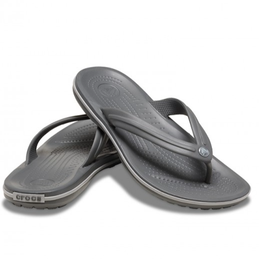 CROCS CROCBAND FLIP SLATE GREY 11033-0EX