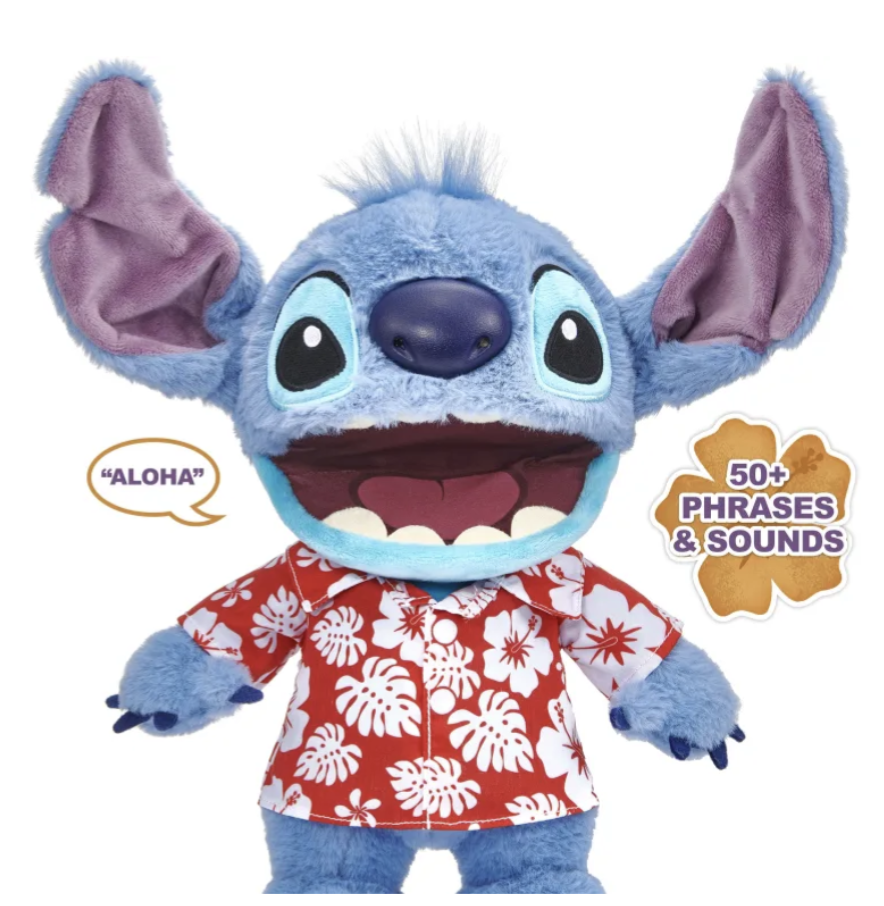 STITCH REAL FX HAWAIIAN CHATTY 30CM