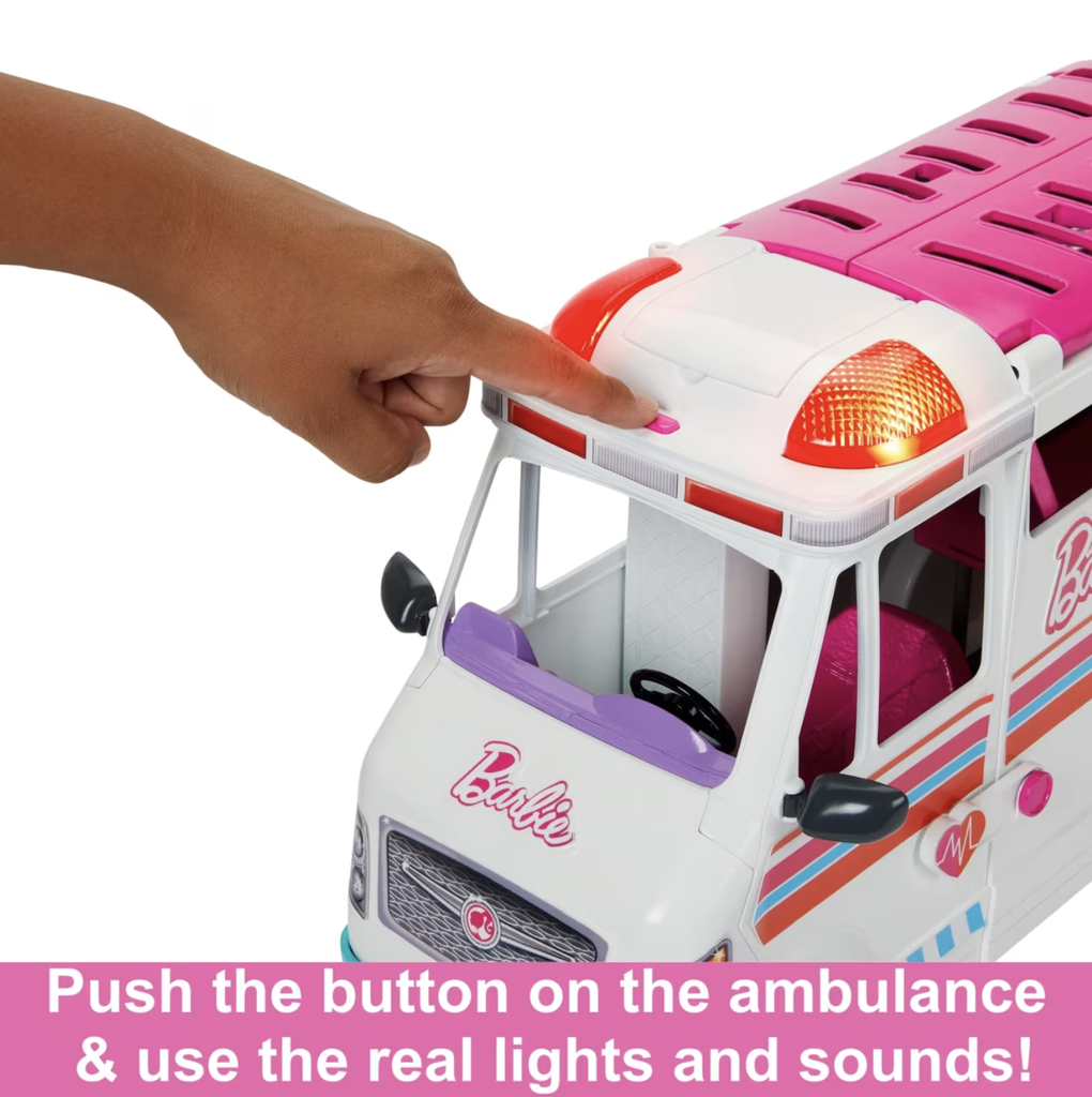 BARBIE HKT79 AMBULANCE & HOSPITAL