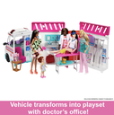 BARBIE HKT79 AMBULANCE & HOSPITAL