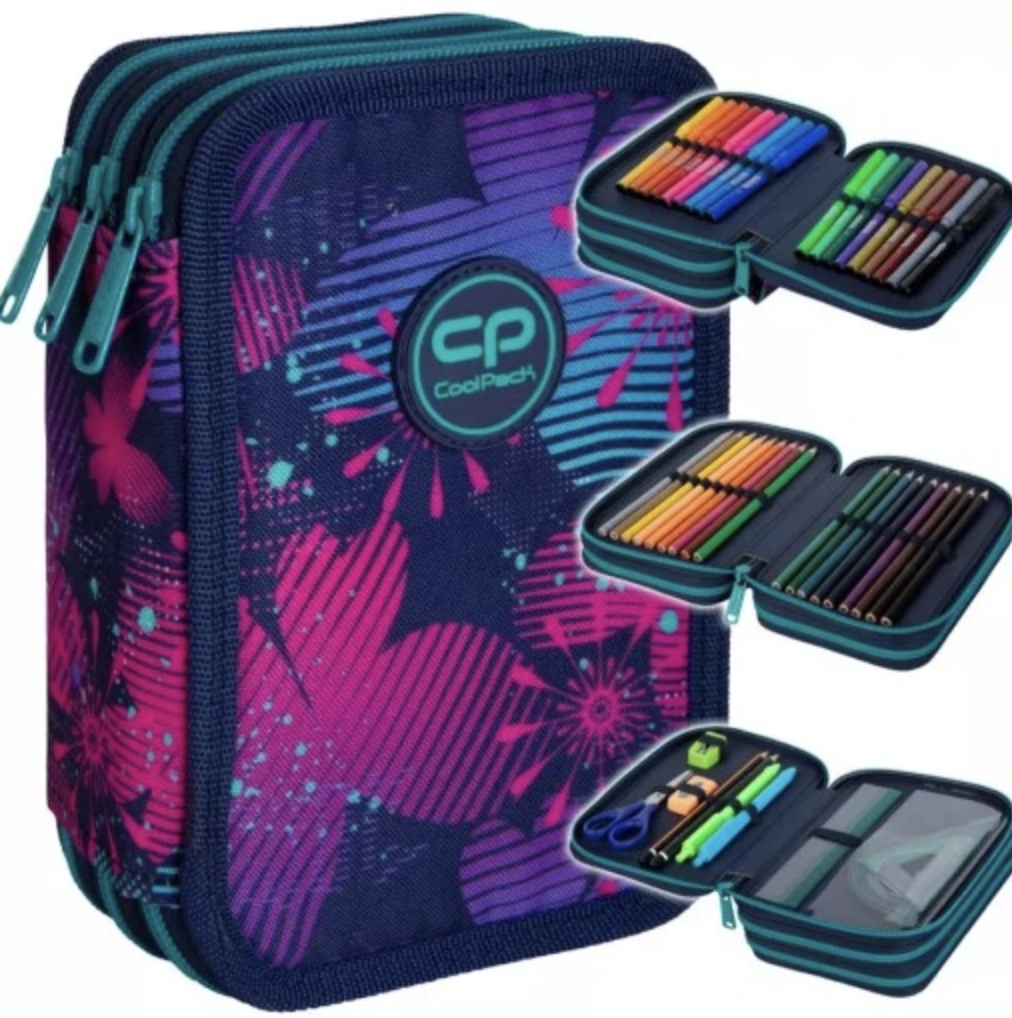COOLPACK TRIPLE P/CASE FLOWERS