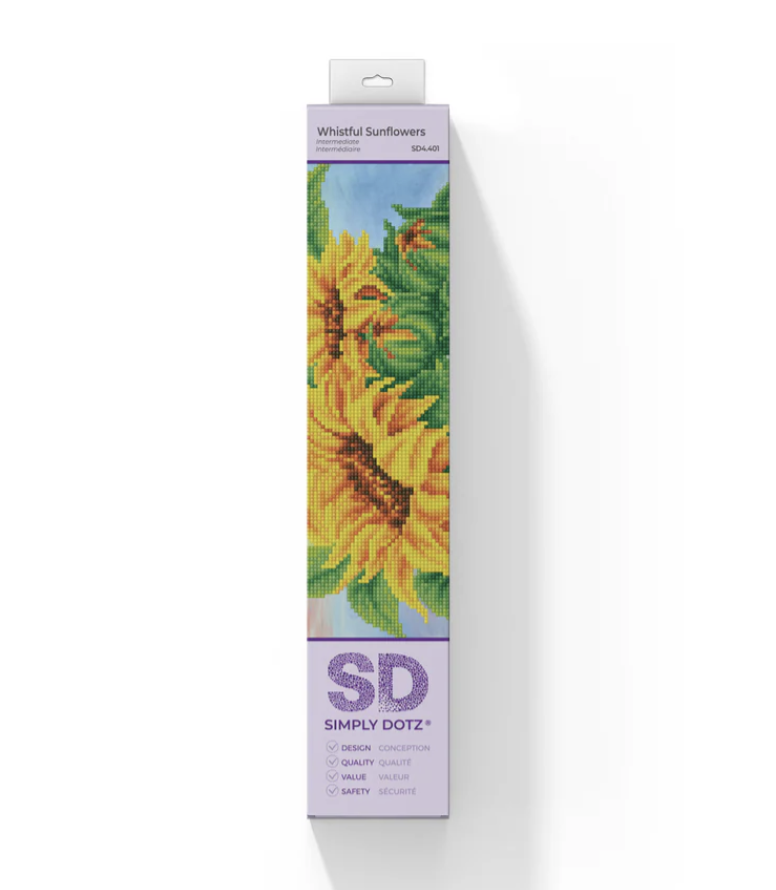 DIAMOND DOTZ WHISTFUL FLOWERS SD4.401