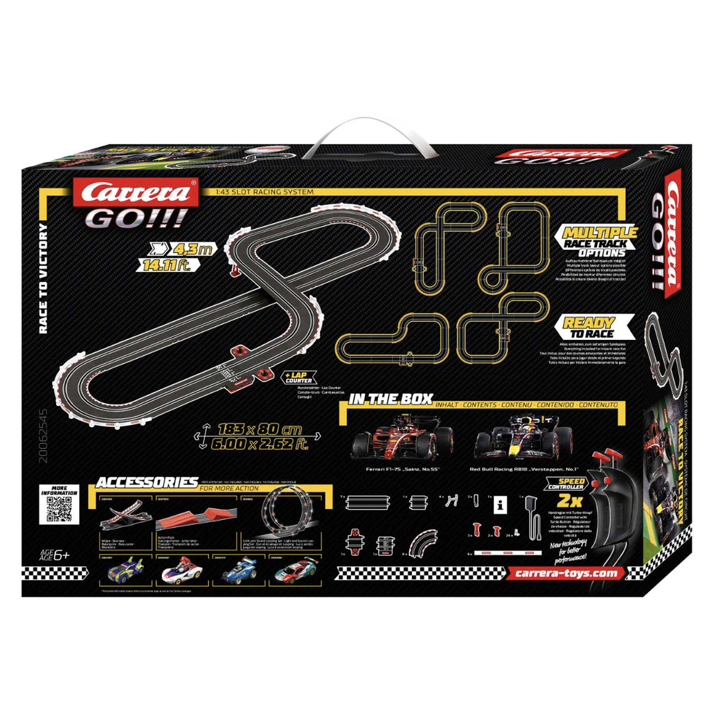CARRERA GO SET RACE TO VICTORY 1/43 