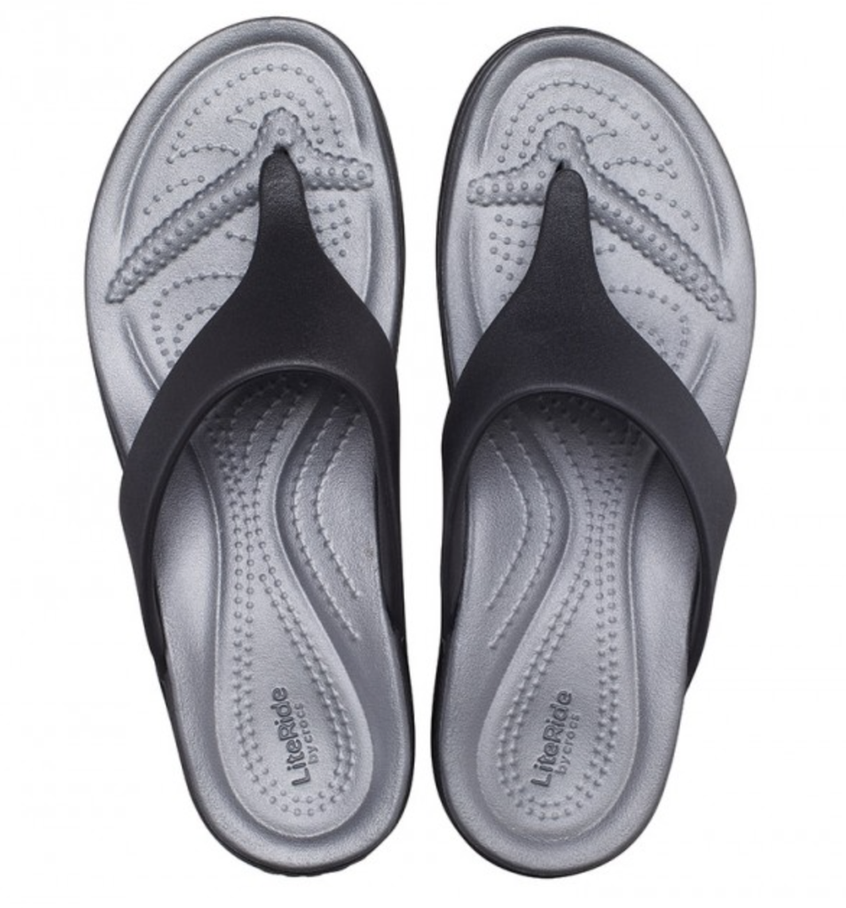 CROCS BOCA WEDGE CLOG BLACK 207417-001