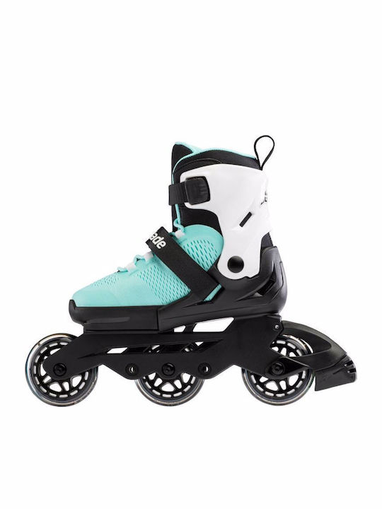 ROLLERBLADE MICROBLADE AQUA/WHITE SIZE 36.5-40.5