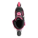 ROLLERBLADE MICROBLADE BLACK/PINK SIZE 36.5-40.5