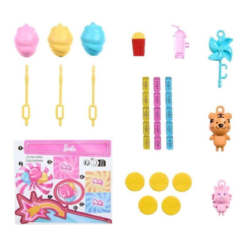 BARBIE JFV67 TREATS AND GAME BOOTH