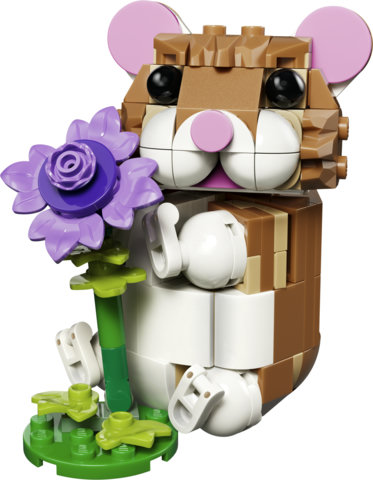 LEGO 31376 CUTE HAMSTER WITH A FLOWER