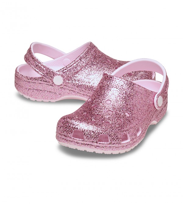 CROCS GLITTER CLOG K PINK