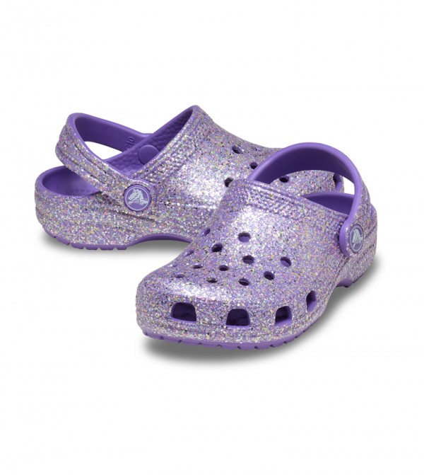 CROCS GLITTER CLOG K PINK