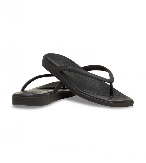 CROCS BROOKLYN LOW WEDGE BLACK 206453-060