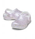 CROCS GLITTER CLOG K WHITE 212561-100