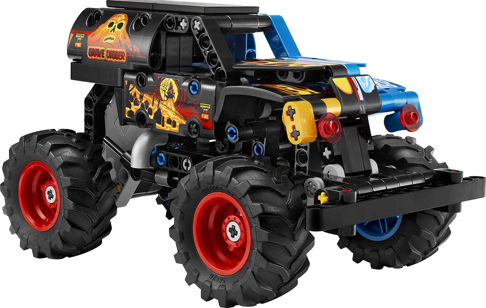 LEGO 42219 MONSTER JAM™ GRAVE DIGGER™
FIRE AND ICE