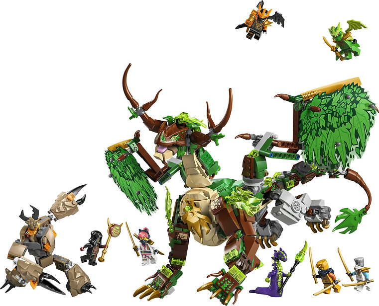 LEGO 71859 THE DRAGON OF LIFE