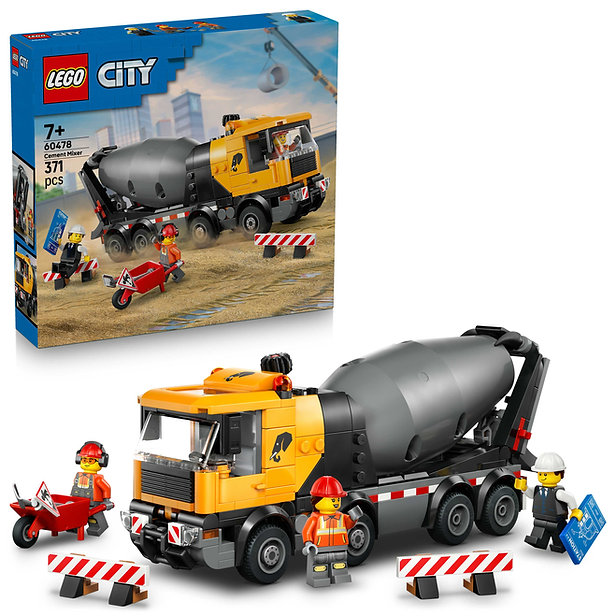 LEGO 60478 CEMENT MIXER