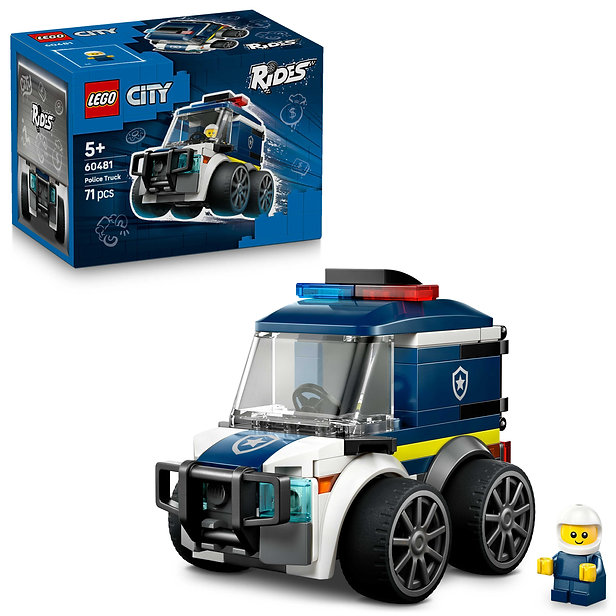 LEGO 60481 RIDES – POLICE TRUCK