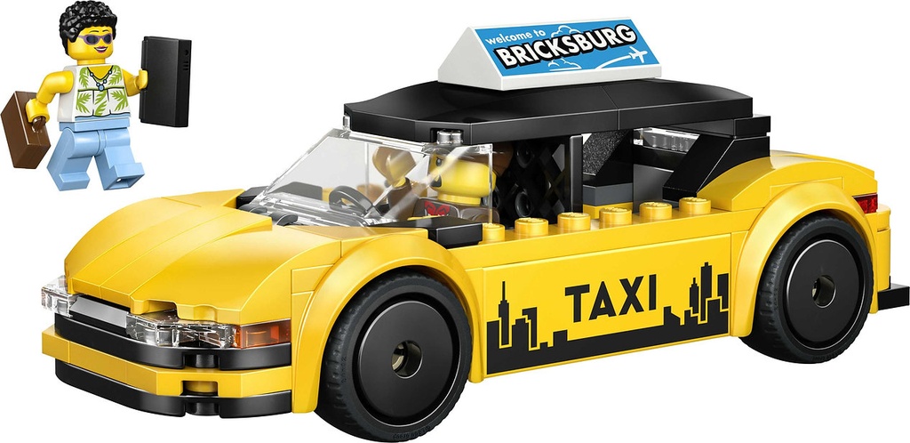 LEGO 60487 YELLOW TAXI
