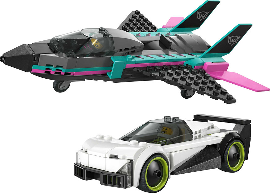 LEGO 60489 JET VS. CAR