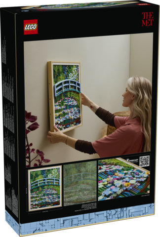 LEGO 31220 CLAUDE MONET – BRIDGE OVER A POND OF WATER LILIES