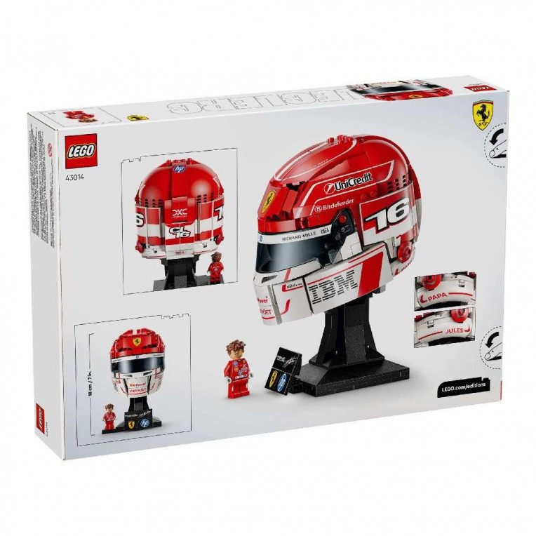 LEGO 43014 SCUDERIA FERRARI HP CHARLES
LECLERC HELMET