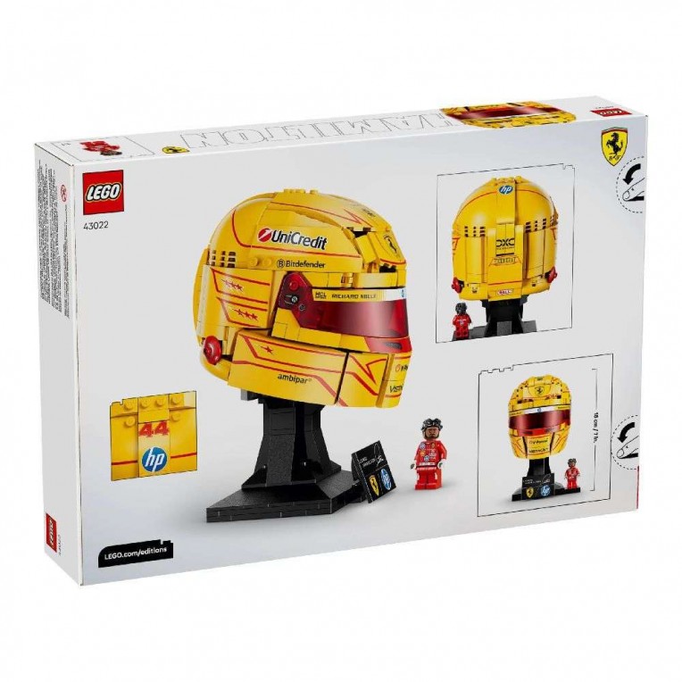 LEGO 43022 SCUDERIA FERRARI HP LEWIS
HAMILTON HELMET