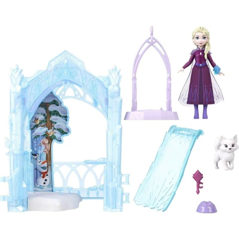 DISNEY JFG29 FROZEN ELSA'S ICY ANIMAL HIDEAWAY
