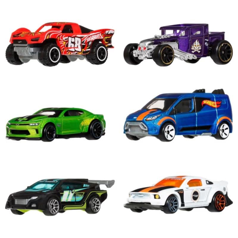 HOT WHEELS JLB24 LEGENDS 6-PACK