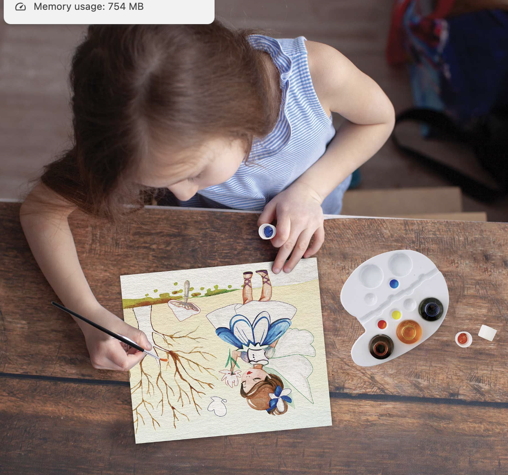 ART SET PENCIL PRINCESS
