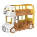 SYLVANIAN FAMILIES NURSERY DOUBLE DECKER BUS
