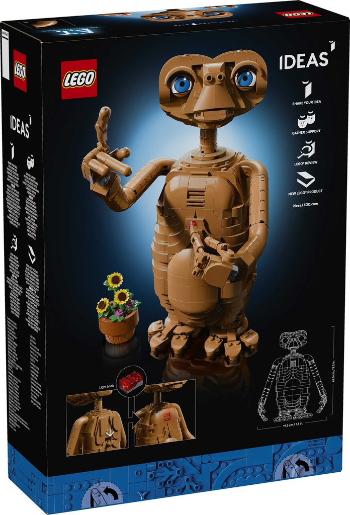 LEGO 21370 E.T. THE EXTRA-TERRESTRIAL