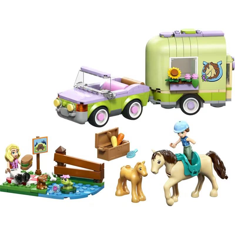 LEGO 42695 HORSE & BABY FOAL TRAILER