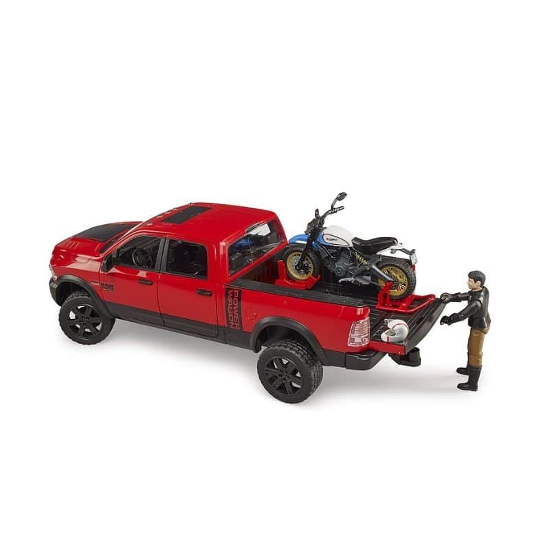 BRUDER RAM 2500 POWER WAGON & DUCATI