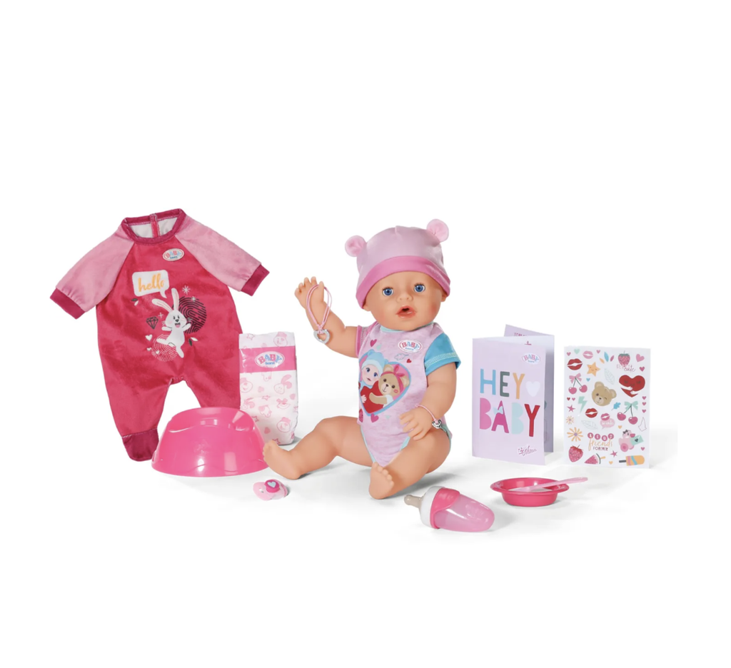 ZAPF BABY BORN EMMA WITH ACCESSORIES