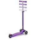 SCOOTER MICRO MAXI DELUXE PURPLE LED