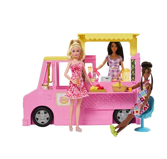 BARBIE HPL71 LEMONADE TRUCK JUICE (56.00)