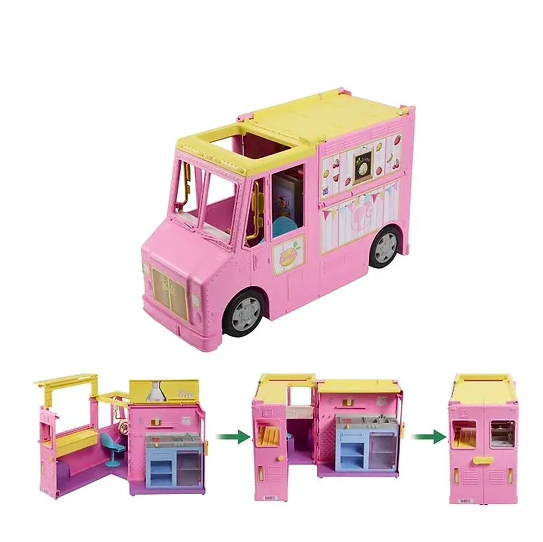 BARBIE HPL71 LEMONADE TRUCK JUICE (56.00)