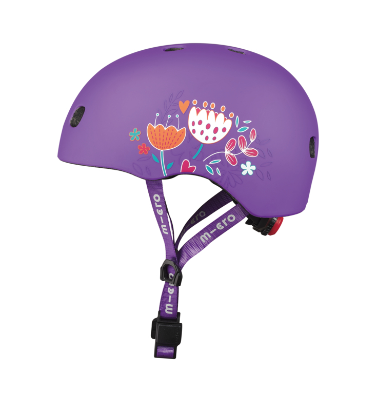 MICRO HELMET S FLORAL PURPLE AC2084BX S