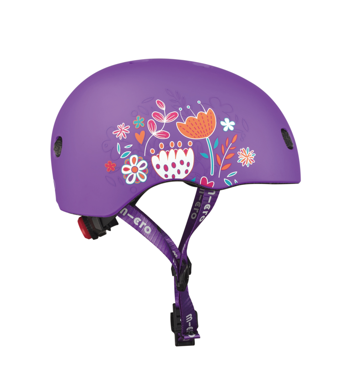 MICRO HELMET S FLORAL PURPLE AC2084BX S