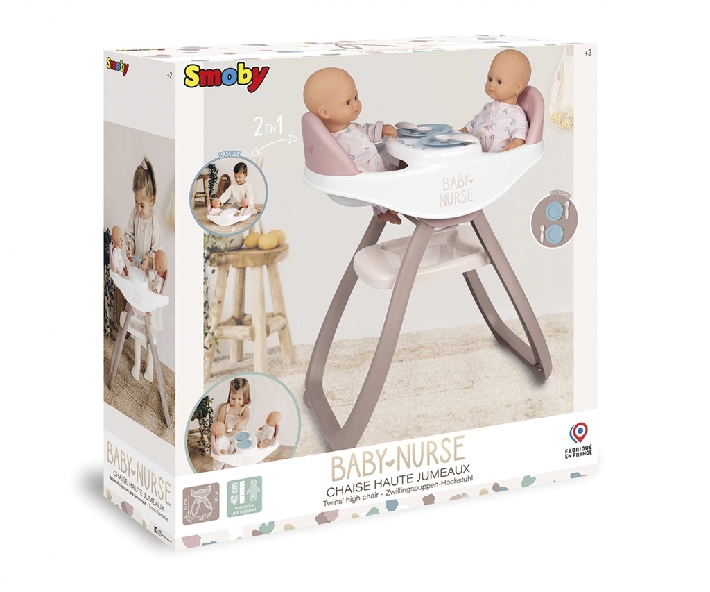 BABY NURSE TWINS HIGH CHAIR 220371