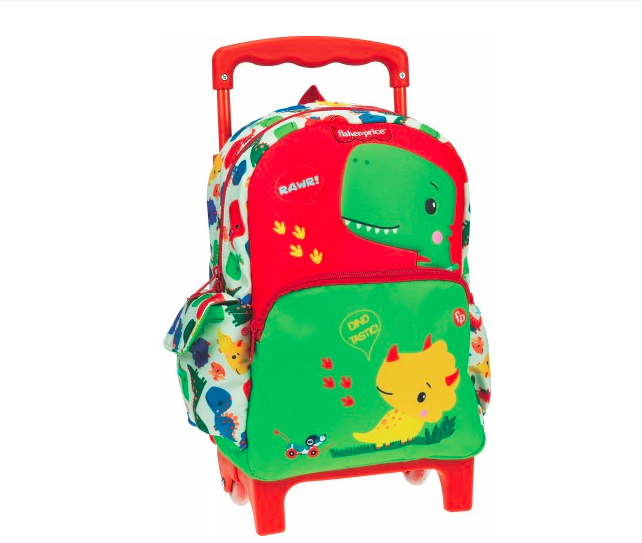 BAG TROLLEY FISHER PRICE DINO