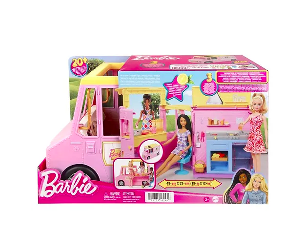BARBIE HPL71 LEMONADE TRUCK JUICE