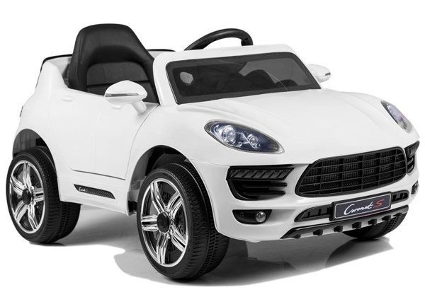 ELECTRIC CAR 12V CAYEN CORONET S WHITE