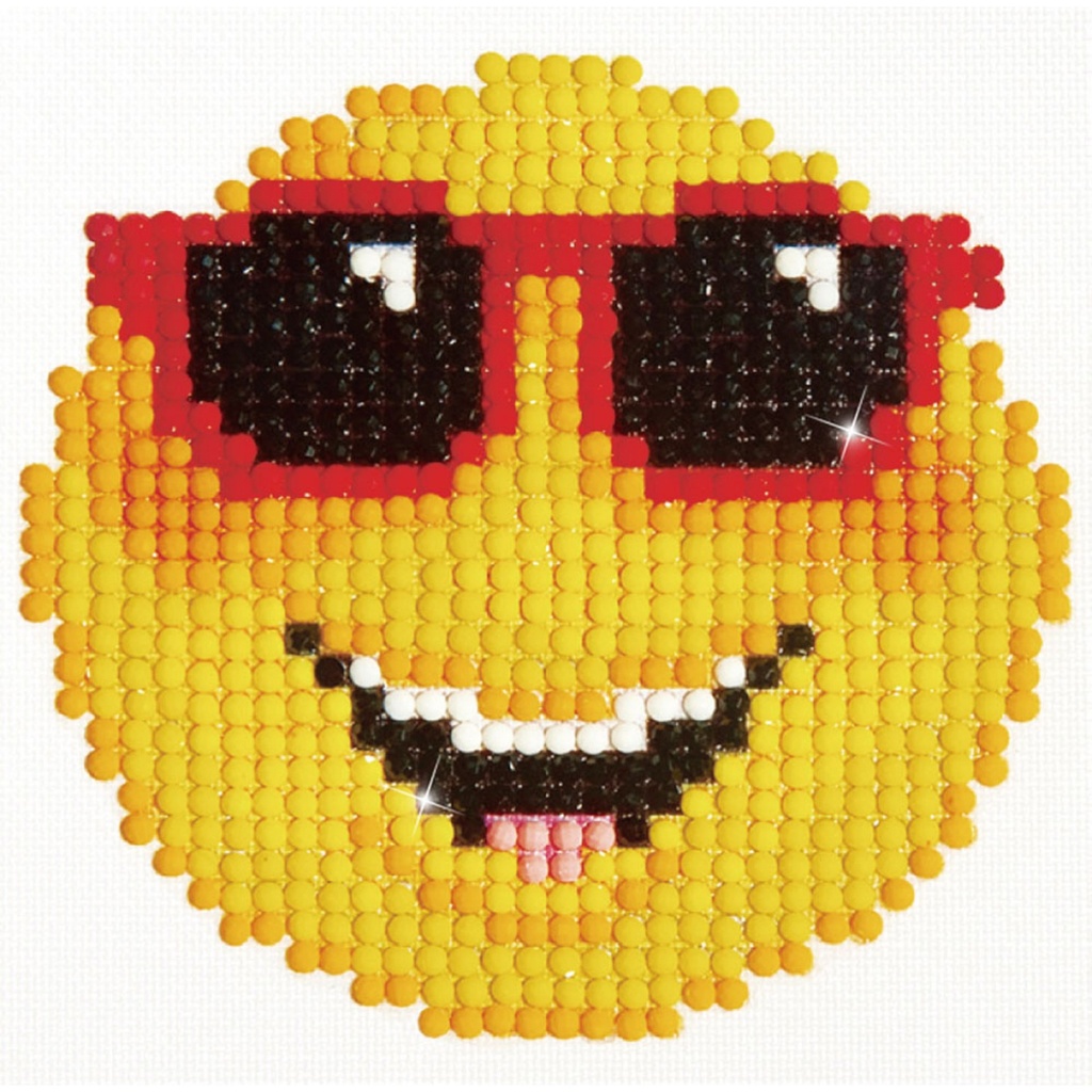 DIAMOND DOTZ DD1.009 SMILING FACE