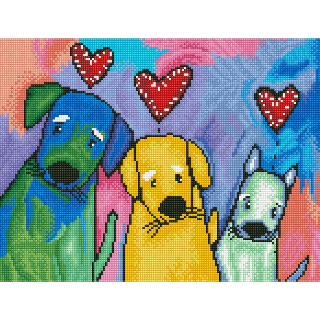 DIAMOND DOTZ DD7.019 THREE AMIGOS