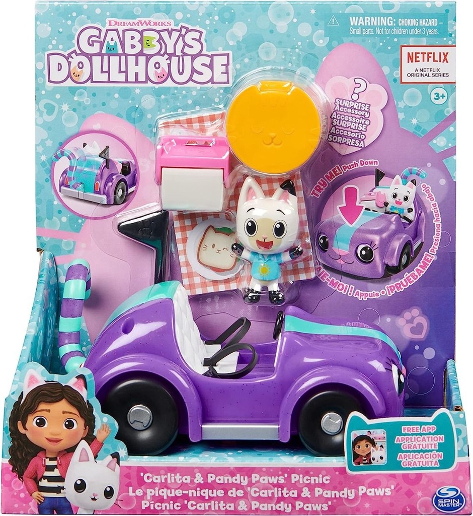 GABBY'S DOLLHOUSE CARLITA & PANDY PAWS