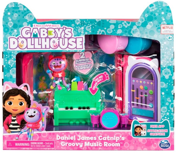 GABBY'S DOLLHOUSE MUSIC ROOM