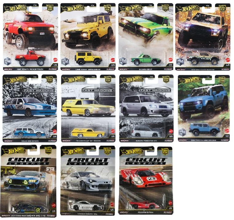 H/W FPY86 COLLECTIBLE CARS ASST