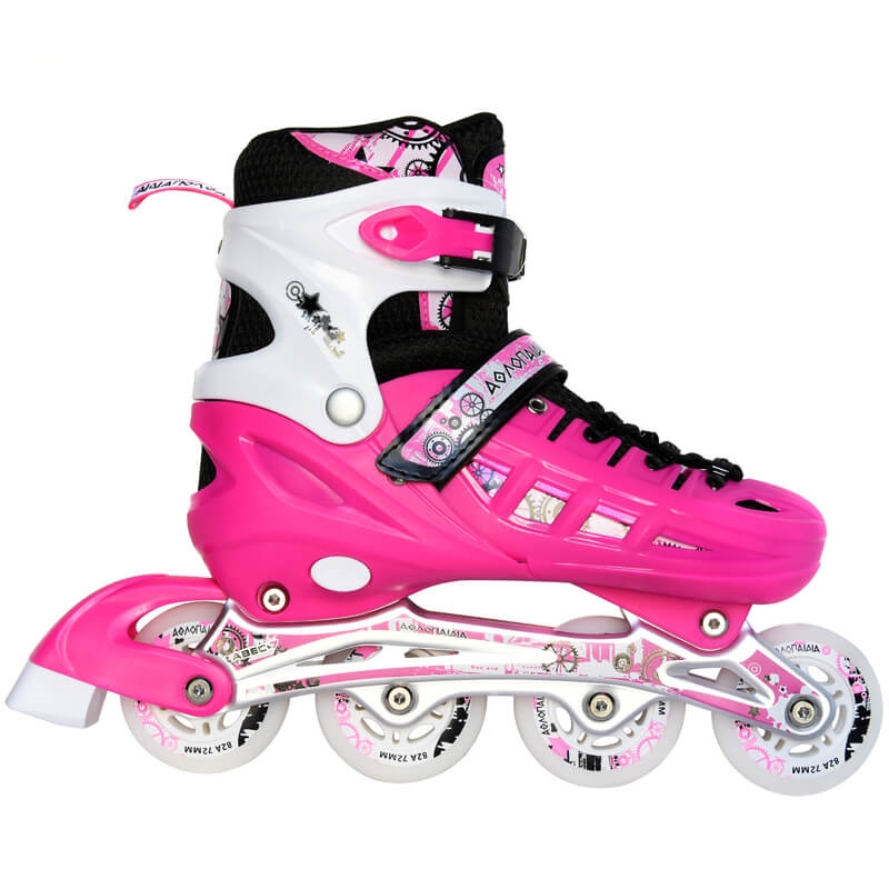 IN LINE SKATES KIDS 10305/35 35/38 PINK 